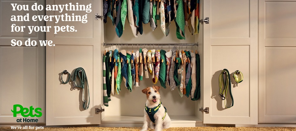 T&P extends Pets at Home brand platform with playful campaign